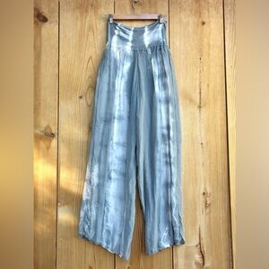 Scandal Silk Wide Leg Harem Pants Sz Medium